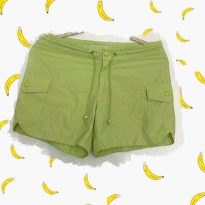 Green banana republic sporty shorties